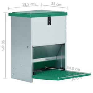 Automatické nášlapné krmítko pro drůbež Feedomatic 12 kg - obrázek 8