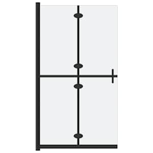 vidaXL kokkupandav du&scaron;inurga sein, matt ESG-klaas, 70 x 190 cm