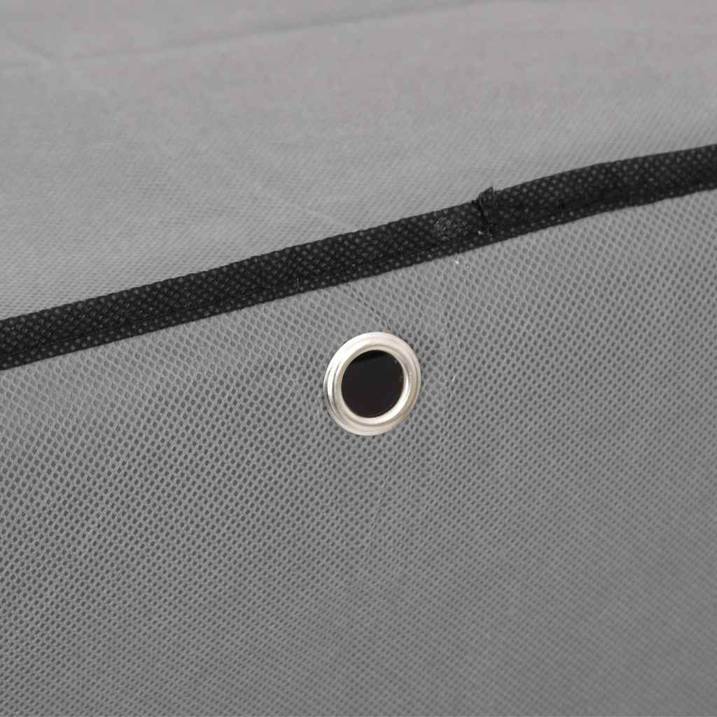 Pantofar vidaXL, gri, 60x28x90 cm, material textil 2 8720286640838 g en hd 6