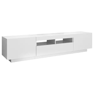 TV skříňka s LED osvětlením bílá 180 x 35 x 40 cm - obrázek 7