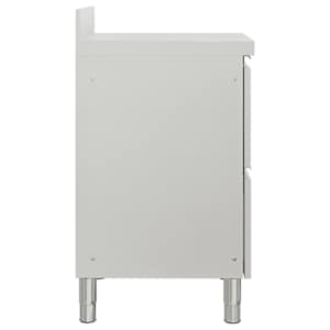 Profesionální kuchyňská linka se 2 zásuvkami 50x60x96 cm - obrázek 4