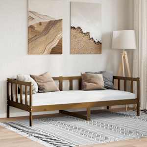 Válenda medově hnědá masivní borovice 90 x 200 cm - obrázek 1