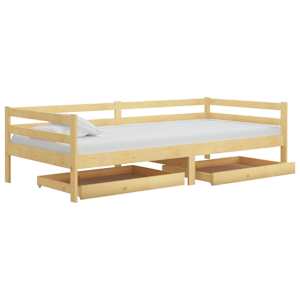 vidaXL Sengeskuffer 2 stk heltre furu