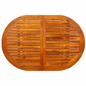 Zahradní jídelní stůl (120–170) x 80 x 75 cm masivní akácie - obrázek 8