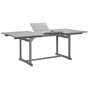 vidaXL aia s&ouml;&ouml;gilaud (150-200) x 100 x 75 cm, akaatsiapuit