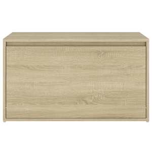 Lavice do předsíně 80 x 40 x 45 cm dub sonoma kompozitní dřevo - obrázek 5