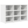 vidaXL Kinga kapp 77,5 x 30 x 51 cm Tehispuit Valge