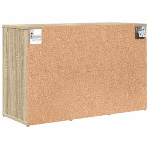 Skříň na obuv 77,5 x 30 x 51 cm Kompozitní dřevo Sonoma dub - obrázek 7
