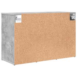 Skříň na obuv 77,5 x 30 x 51 cm Kompozitní dřevo Betonová šedá - obrázek 7