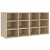 vidaXL kingakapid 2 tk, Sonoma tamm, 52,5 x 30 x 50 cm, puitlaastplaat