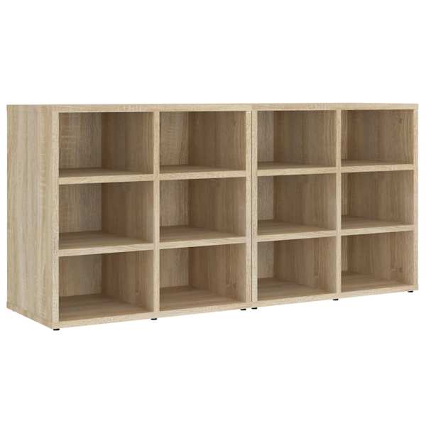 vidaXL kingakapid 2 tk, Sonoma tamm, 52,5 x 30 x 50 cm, puitlaastplaat