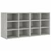vidaXL kingakapid 2 tk, betoonhall, 52,5 x 30 x 50 cm, puitlaastplaat
