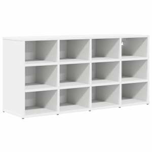 vidaXL Kinga kapp 103 x 30 x 51 cm Tehispuit Valge