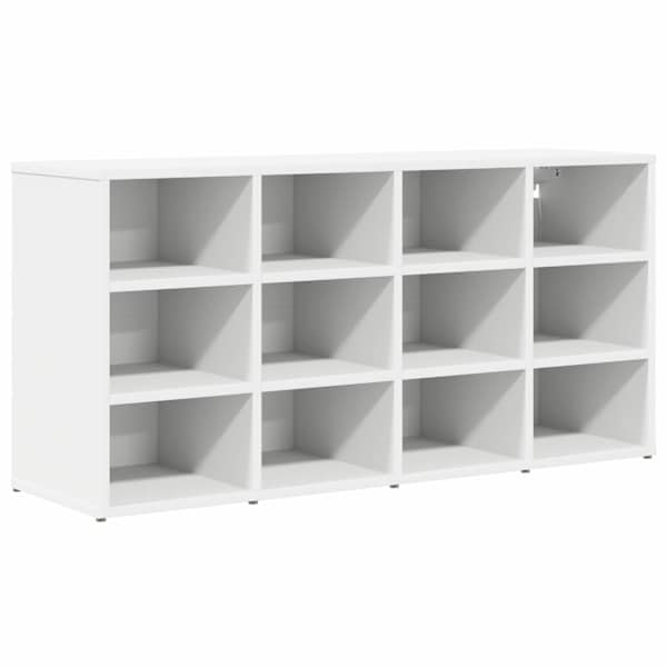 vidaXL Kinga kapp 103 x 30 x 51 cm Tehispuit Valge