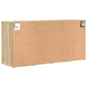 Skříň na obuv 103 x 30 x 51 cm Kompozitní dřevo Sonoma dub - obrázek 7