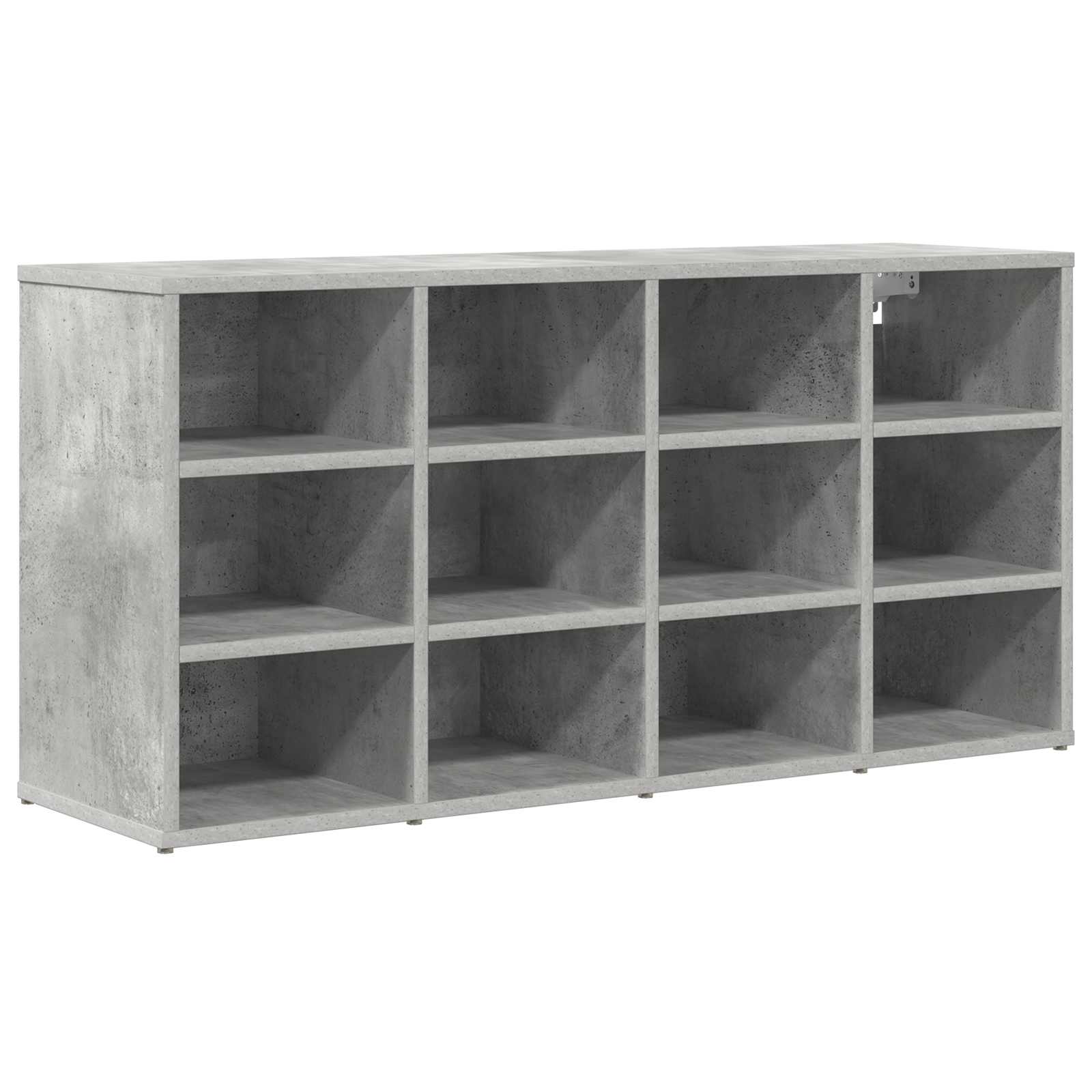 vidaXL Skříň na obuv 103 x 30 x 51 cm Kompozitní dřevo Betonově šedá