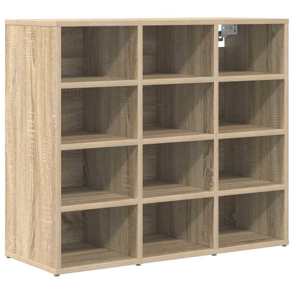 Kenkäkaappi Sonoma tammi 52.5 x 30 x 50 cm Tekninen puu