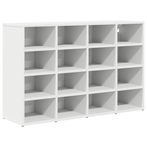 vidaXL Kinga kapp 103 x 30 x 67 cm Tehispuit Valge