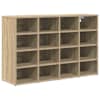 vidaXL Kinga kapp 103 x 30 x 67 cm Tehispuit Sonoma tamm