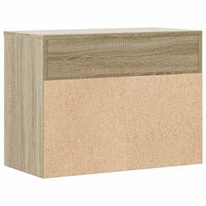 Lavice s botníkem dub sonoma 60 x 30 x 45 cm kompozitní dřevo - obrázek 7