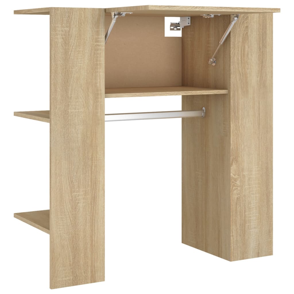 E-shop vidaXL Skrinka do chodby dub sonoma 97,5x37x99 cm spracované drevo