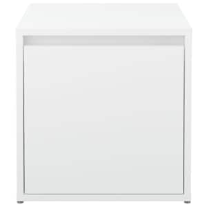 Úložný box se zásuvkou bílý 40,5 x 40 x 40 cm kompozitní dřevo - obrázek 7