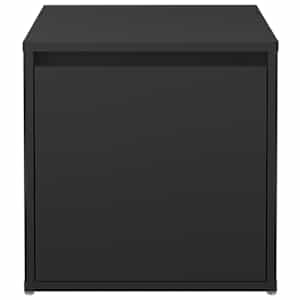 Úložný box se zásuvkou černý 40,5 x 40 x 40 cm kompozitní dřevo - obrázek 6