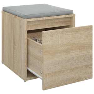 Úložný box se zásuvkou dub sonoma 40,5 x 40 x 40 cm kompozit - obrázek 5