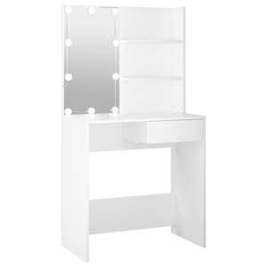 Toaletní stolek s LED bílý 74,5 x 40 x 141 cm - obrázek 2