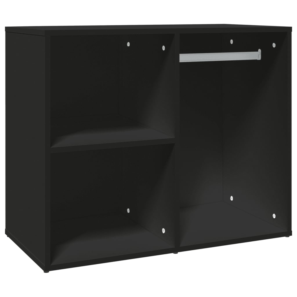 Thumbnail - vidaXL Regal für Schminktisch Schwarz 80x40x65 cm Holzwerkstoff