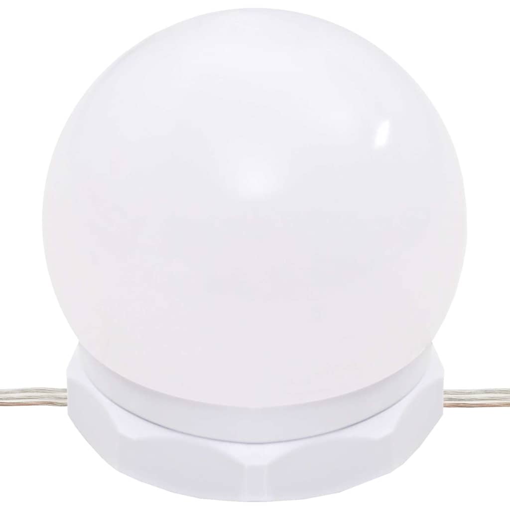 betonszürke színű tükrös szekrény LED-ekkel 91 x 15 x 76,5 cm