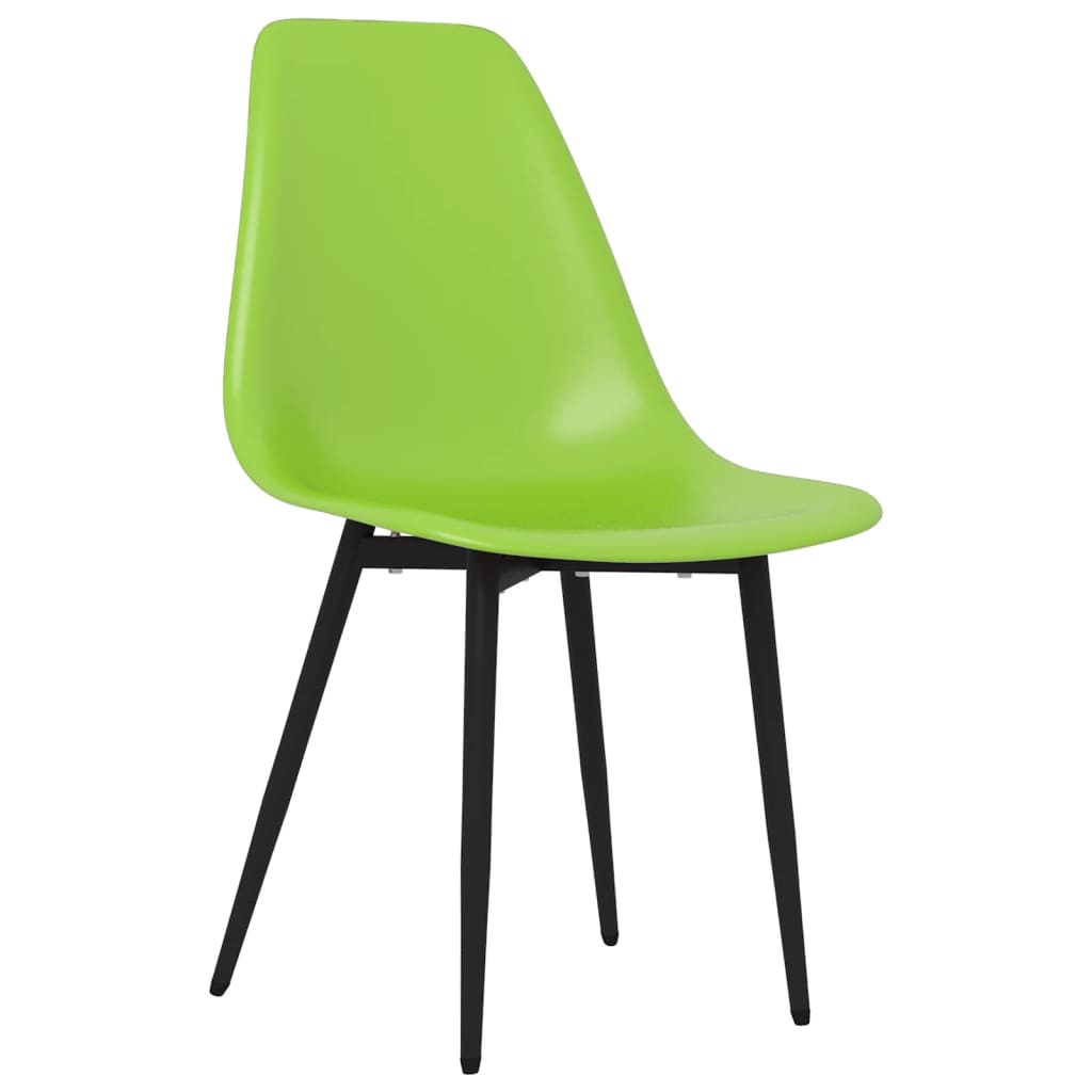 

vidaXL Eetkamerstoelen 2 st PP groen