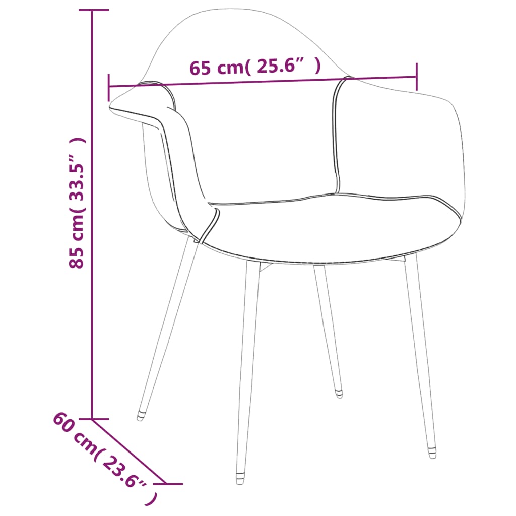Valgomojo kėdės, 2vnt., šviesiai pilkos spalvos, audinys | Stepinfit
