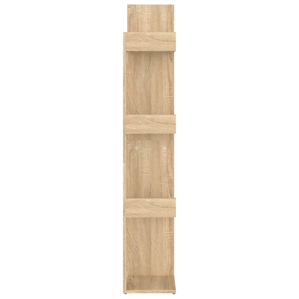  Knižnica dub sonoma 48x25,5x140 cm drevotrieska