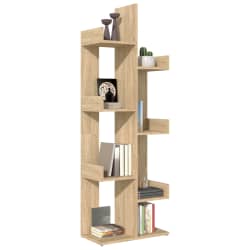 vidaXL Biblioth&egrave;que Ch&ecirc;ne sonoma 48x25,5x140 cm Bois d&rsquo;ing&eacute;nierie