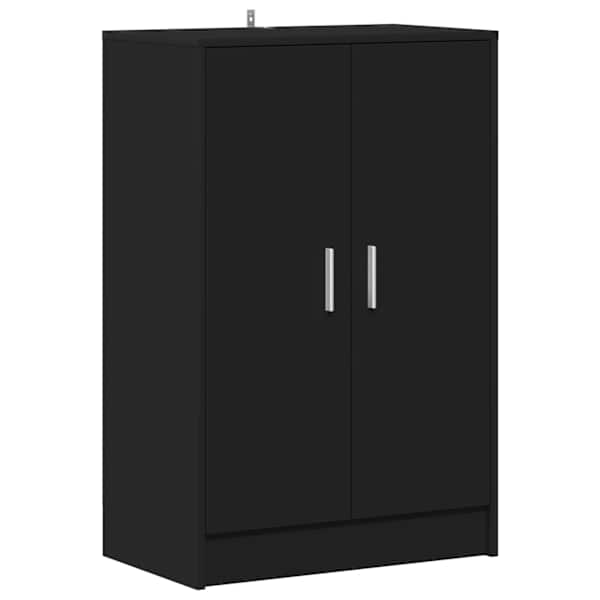 vidaXL kingakapp, must, 60 x 35 x 92 cm tehispuit