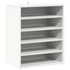 vidaXL Kingakapid 60 x 35 x 70 cm Valge