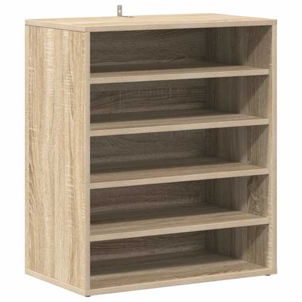 vidaXL kingakapp, Sonoma tamm, 60 x 35 x 70 cm, tehispuit
