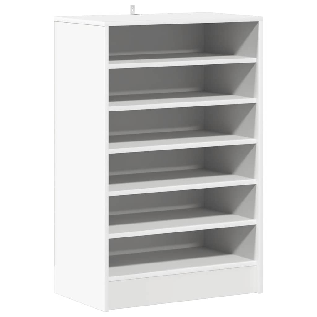Thumbnail - vidaXL Schuhschrank Weiß 60x35x92 cm Holzwerkstoff