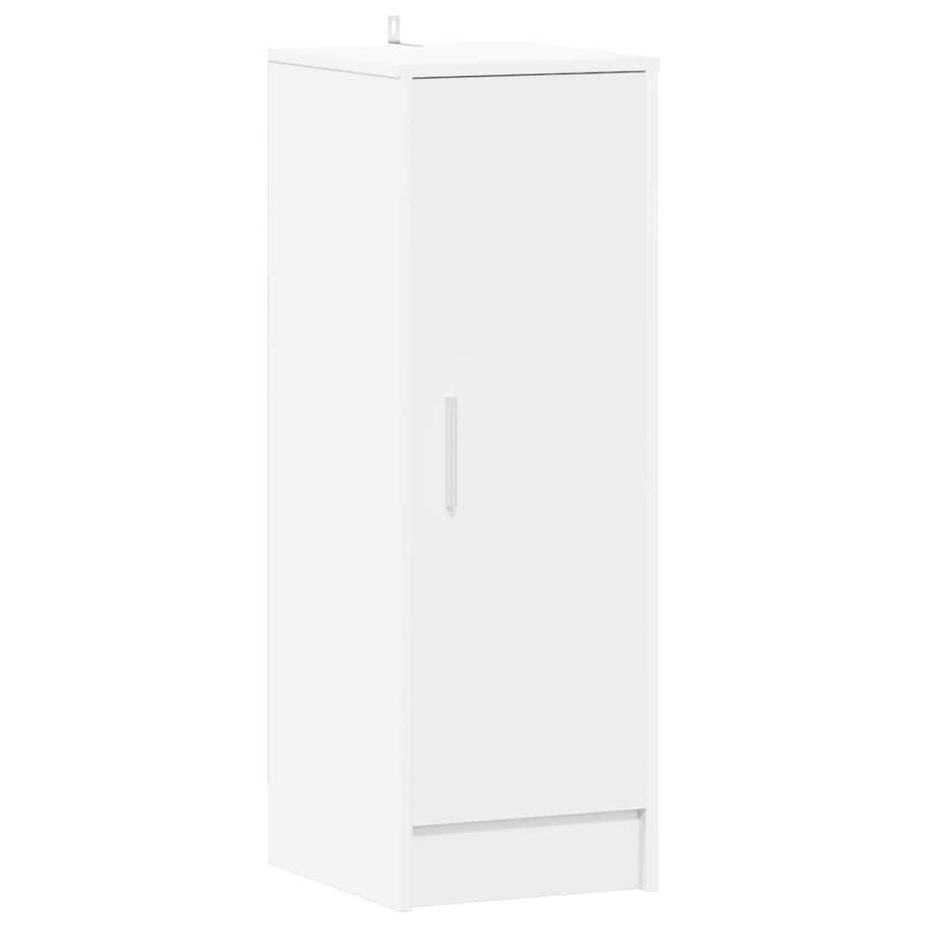 vidaXL Botník bílý 32 x 35 x 92 cm kompozitní dřevo