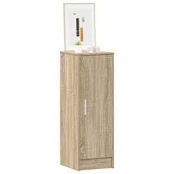 vidaXL Shoe Cabinet Sonoma Oak 32x35x92 cm Engineered Wood