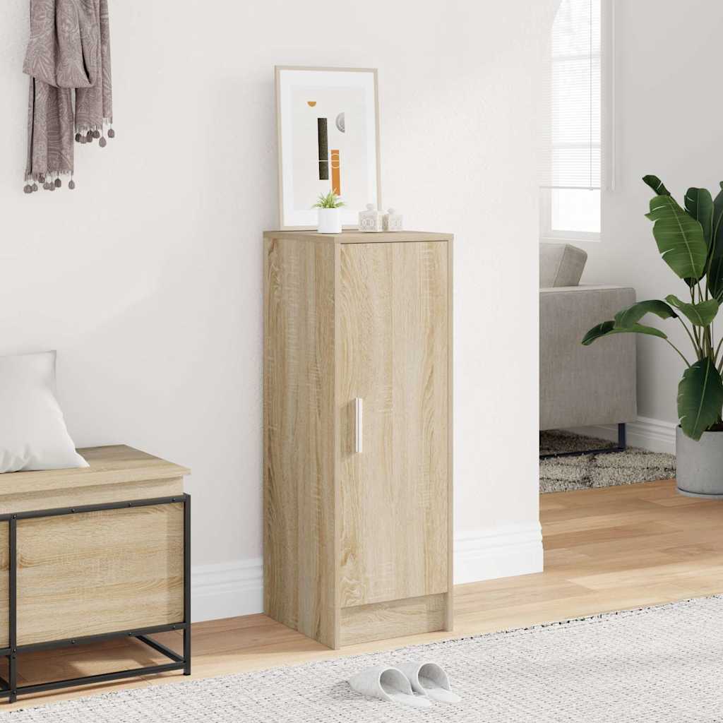 vidaXL Szafka na buty, db sonoma 32x35x92 cm, materia drewnopochodny