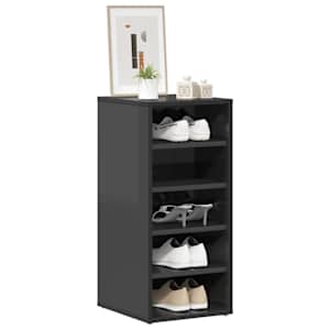 vidaXL Kenk&auml;kaappi korkeakiilto harmaa 31,5x35x70 cm lastulevy