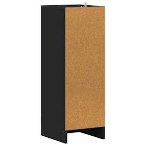 Botník černý 31,5 x 35 x 90 cm kompozitní dřevo - obrázek 6