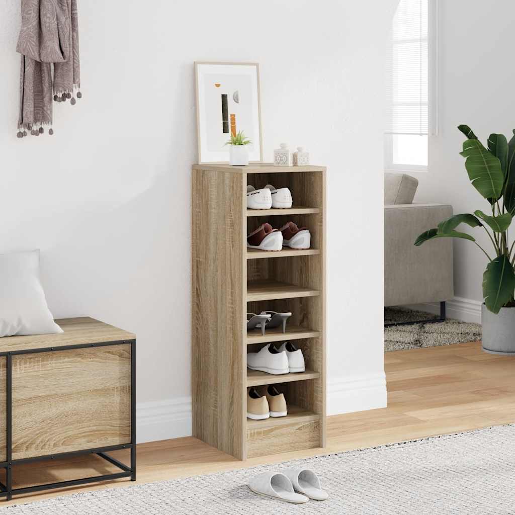 vidaXL Szafka na buty, db sonoma, 31,5x35x90 cm