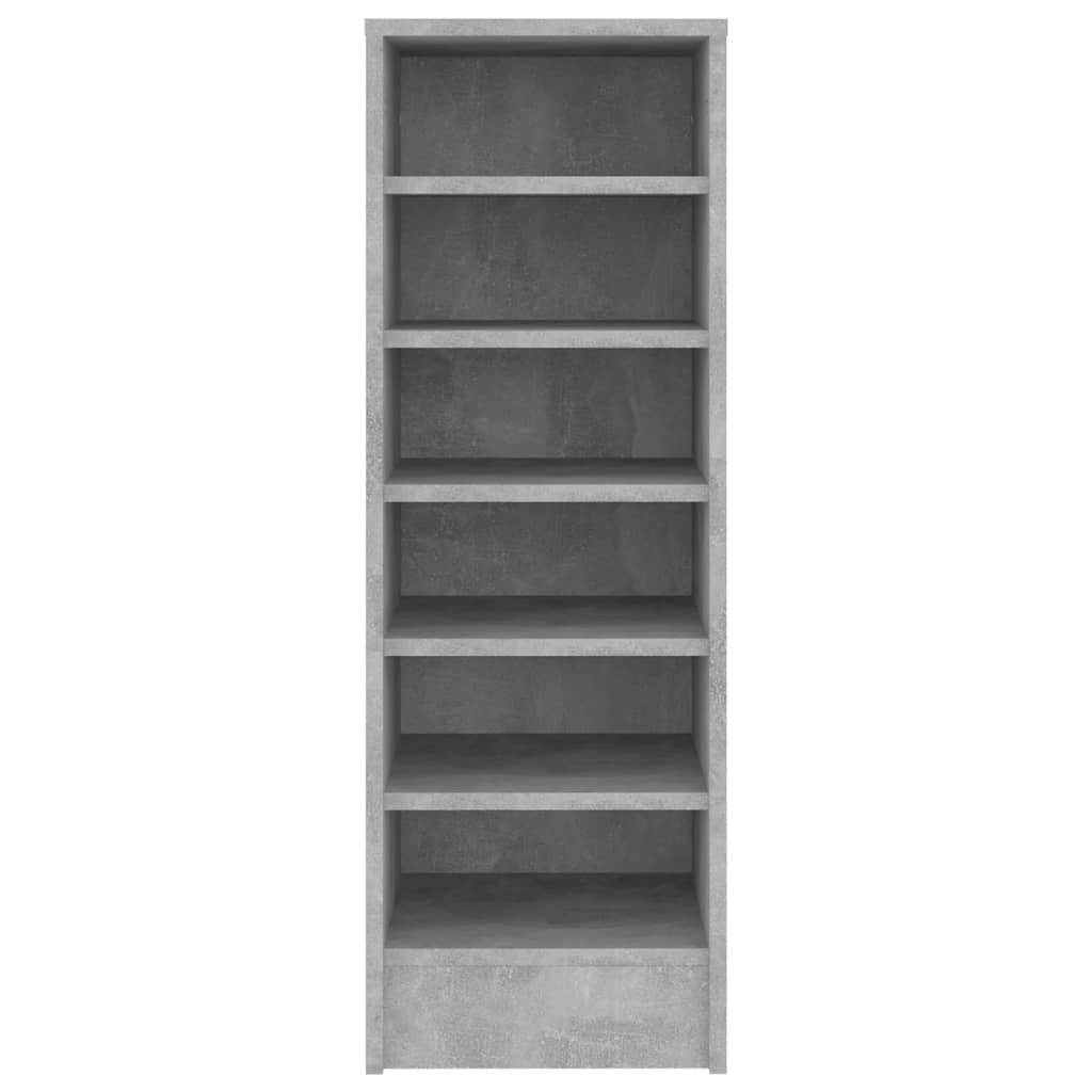 

vidaXL Schoenenkast 31,5x35x90 cm spaanplaat betongrijs