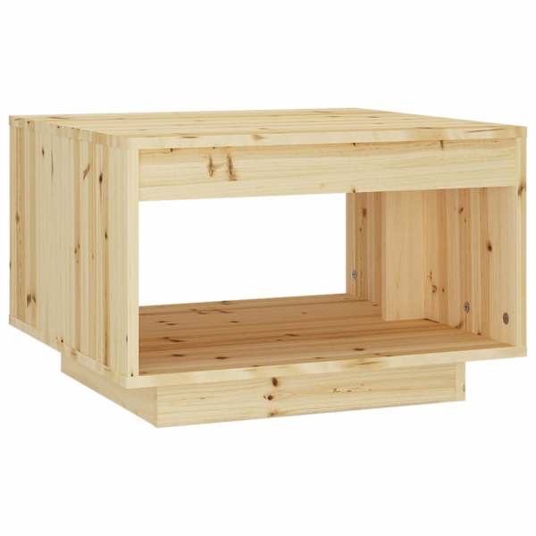 vidaXL kohvilaud 50 x 50 x 33,5 cm, kuusepuit