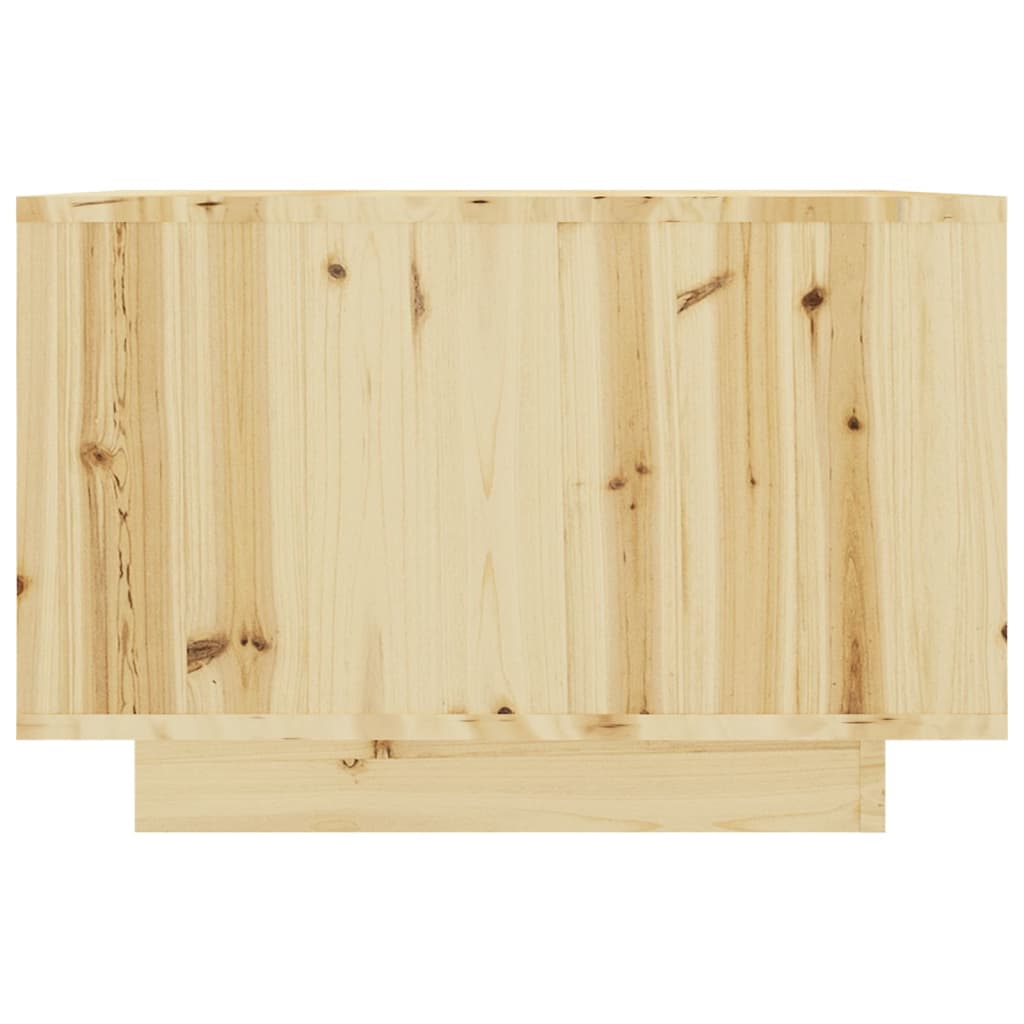 Couchtisch 50x50x33,5 cm Tanne Massivholz