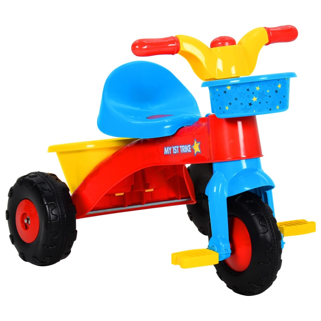 vidaXL Tricicletă pentru copii, multicolor vidaxl.ro