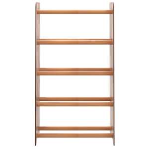 vidaXL Scarpiera Marrone 45x24x81 cm in Legno Multistrato